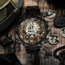 Anchor's Awe｜Vintage Sailboat - Personalized Watch - Joliny