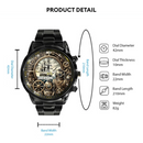 Anchor's Awe｜Vintage Sailboat - Personalized Watch - Joliny