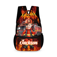 Little Firefighter | Firefighting Dream - Personalized Backpack - Joliny