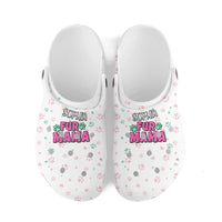 Fur Mama Pet Name Cat Lovers Dog Lovers Gift Clog - Personalized Name Comfortable Slipper Shoes - Joliny