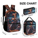 Personalized Initials Custom Football Backpack - Gifts For Football Fans Gifts For Kids - Joliny