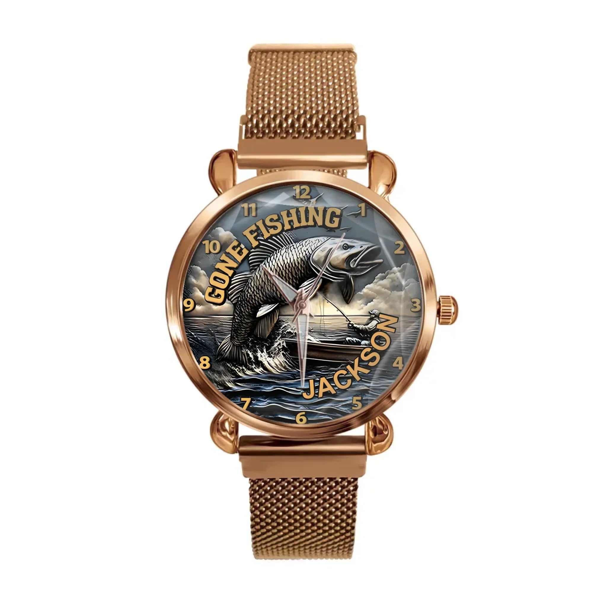 Gone Fishing - Personalized Fishing Watch - Joliny