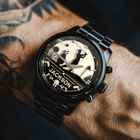 Golfer Themed Watch - Personalized Name - Joliny