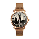 Golfer Themed Watch - Personalized Name - Joliny