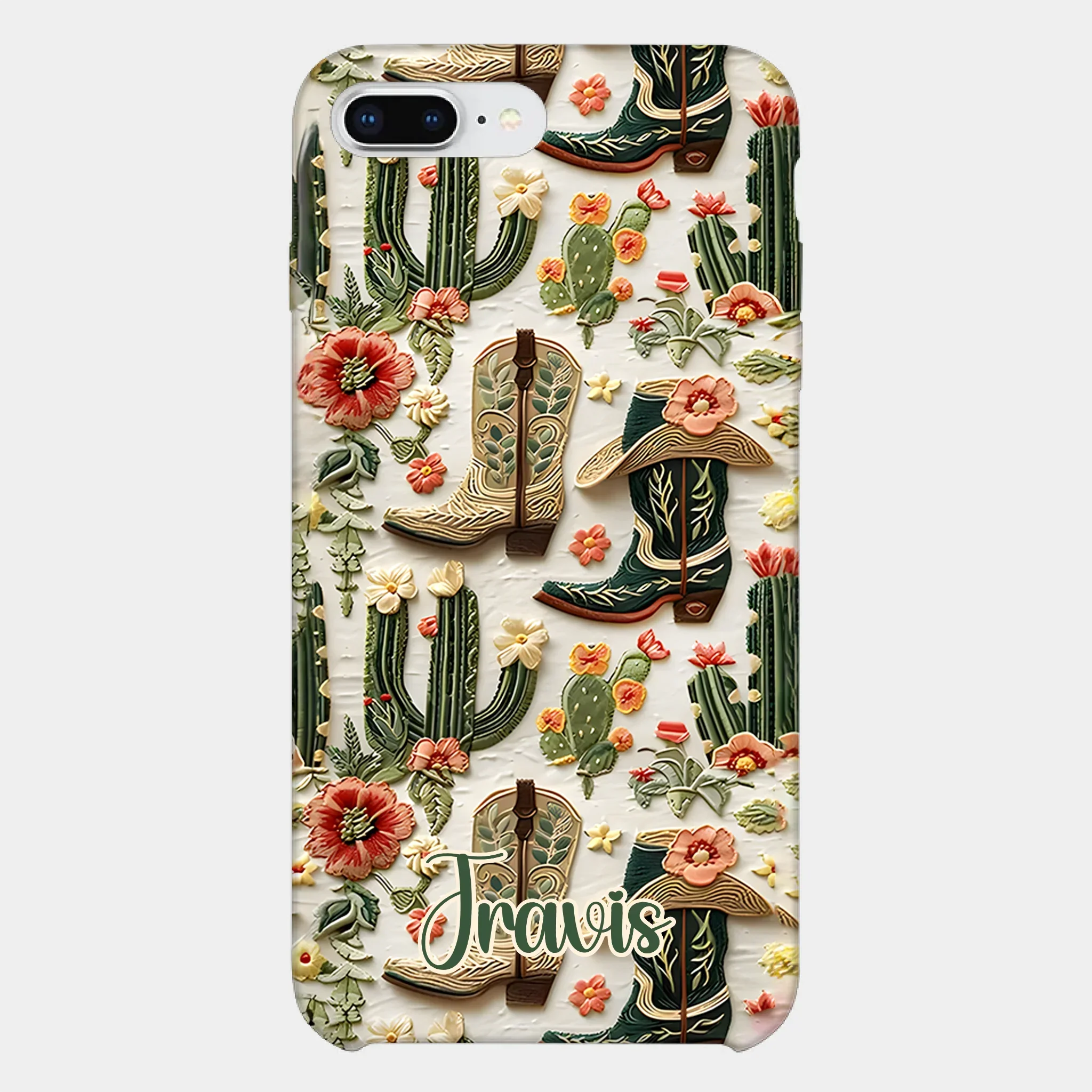 Western Boots - Personalized CowBoy Phone Cases - Joliny