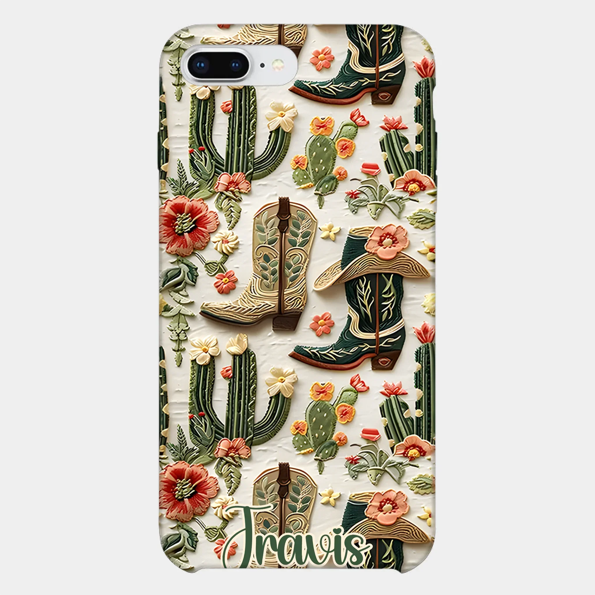 Western Boots - Personalized CowBoy Phone Cases - Joliny