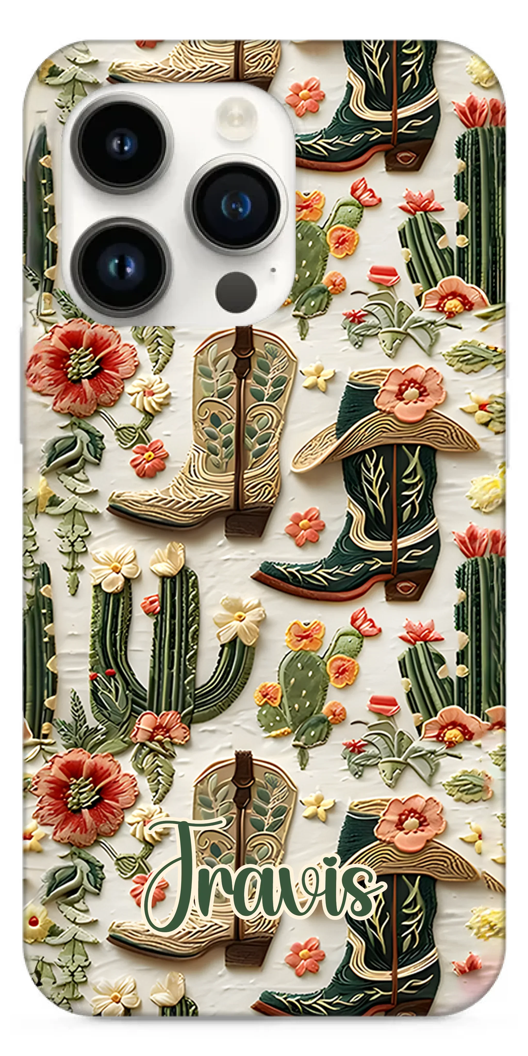 Western Boots - Personalized CowBoy Phone Cases - Joliny
