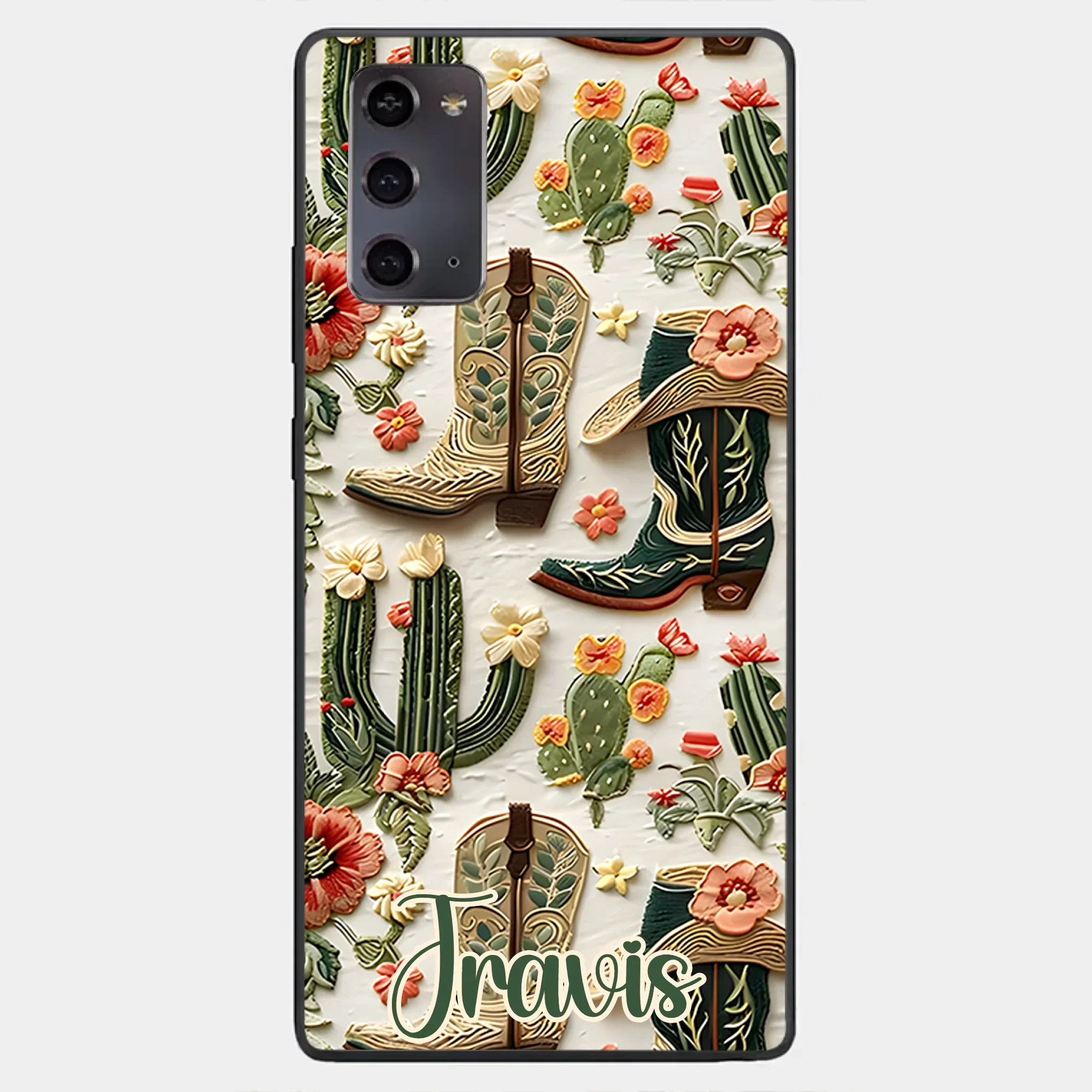 Western Boots - Personalized CowBoy Phone Cases - Joliny