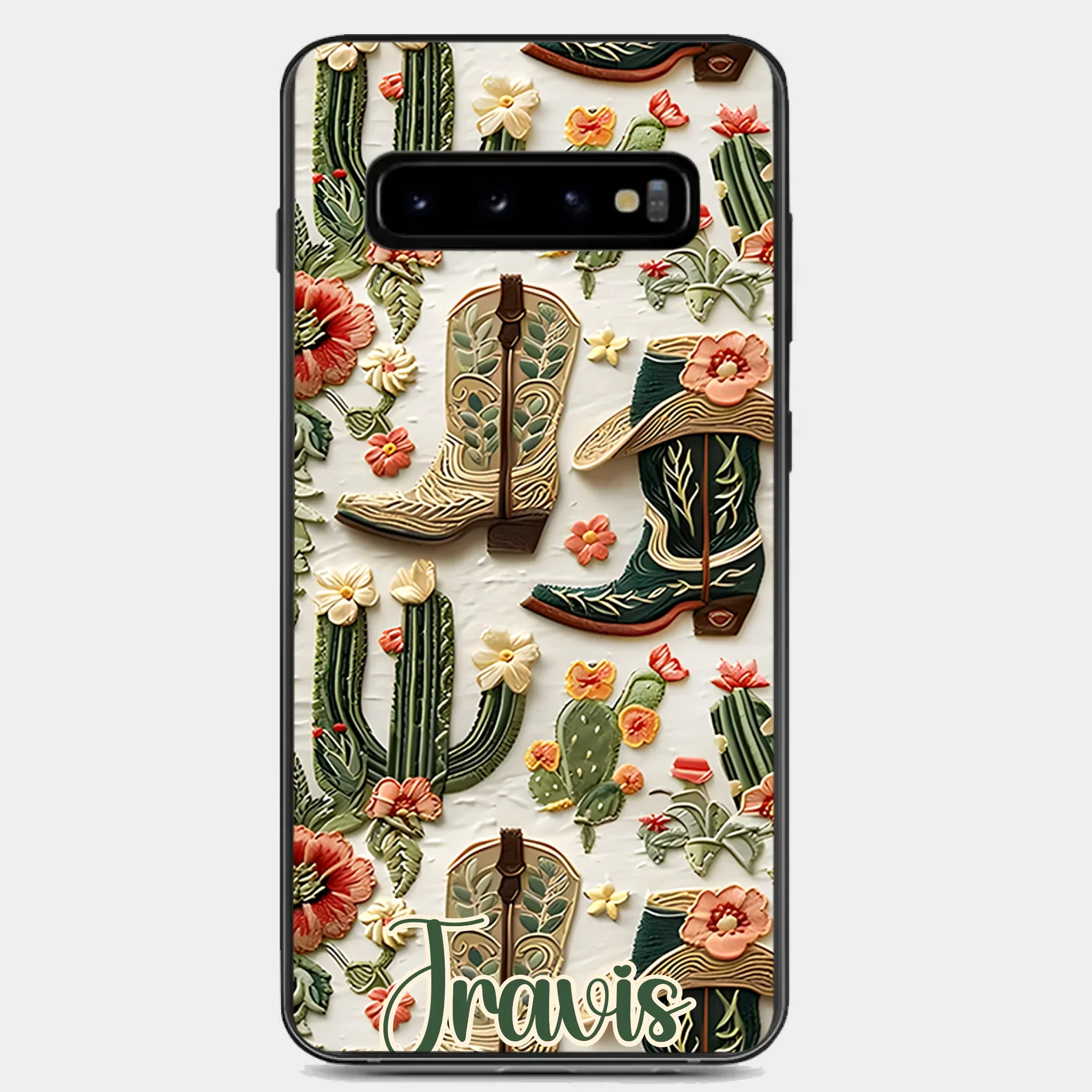 Western Boots - Personalized CowBoy Phone Cases - Joliny