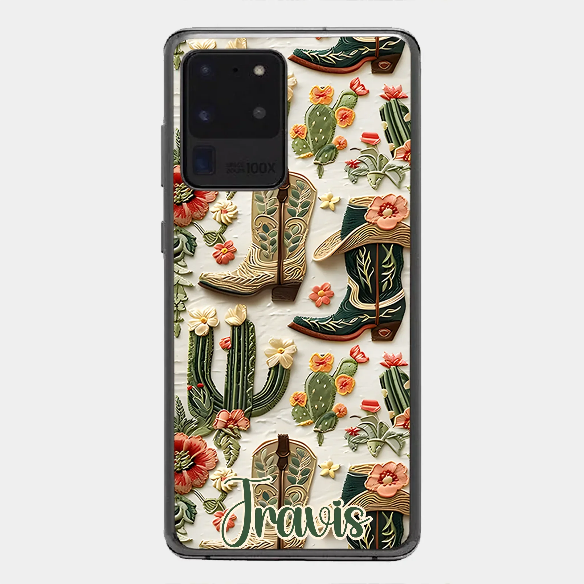 Western Boots - Personalized CowBoy Phone Cases - Joliny