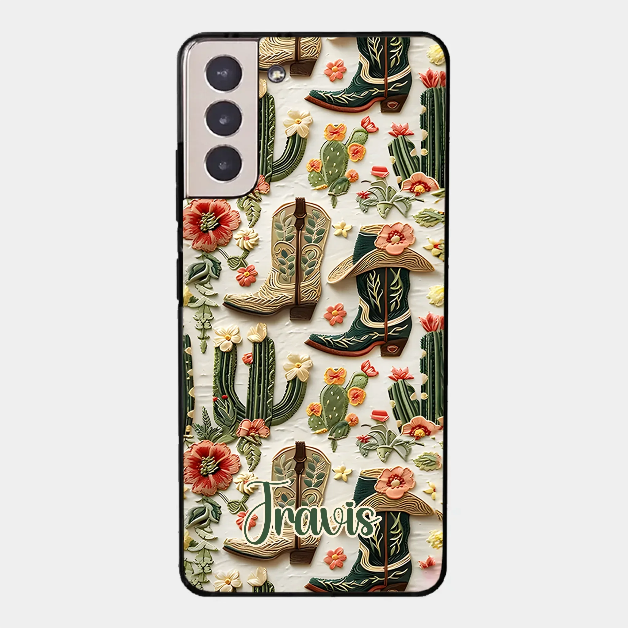 Western Boots - Personalized CowBoy Phone Cases - Joliny