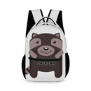 Personalized Custom Name Animal Backpack - Personalized School Season Gifts for Kids Who Love Critters - Joliny