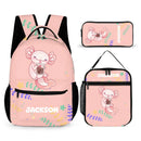 Name Customized Cute Salamander Backpack - School Season Kids Gift - Joliny