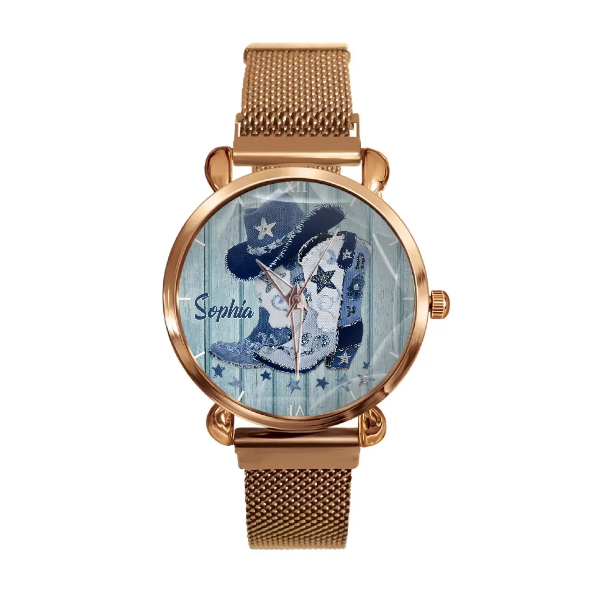 Cow Boots - Personalized Cow Watch - Joliny