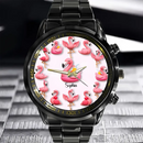 Love Flamingos - Personalized Flamingo Watch - Joliny
