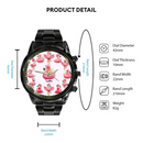 Love Flamingos - Personalized Flamingo Watch - Joliny