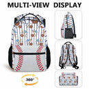 Personalized Name Custom Sports Backpack - Includes Basketball Baseball Soccer Football Rugby Personalized Backpacks - Joliny
