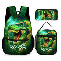 Personalized Name Customized T. rex Backpack - School Season Gift for Kids - Joliny