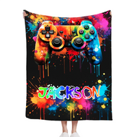 Colorful Game Controller Blanket - Gifts for Games Lovers - Joliny