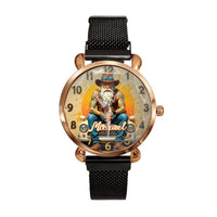 Vintage Antique Car Customized Watch – Personalized Name - Joliny