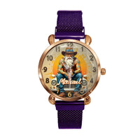 Vintage Antique Car Customized Watch – Personalized Name - Joliny