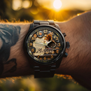 Vintage Phonograph Customized Watch – Personalized Name - Joliny