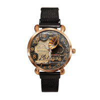 Vintage Phonograph Customized Watch – Personalized Name - Joliny