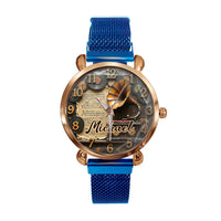 Vintage Phonograph Customized Watch – Personalized Name - Joliny