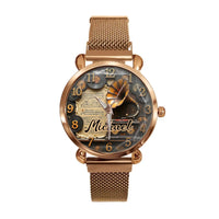 Vintage Phonograph Customized Watch – Personalized Name - Joliny