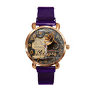 Vintage Phonograph Customized Watch – Personalized Name - Joliny