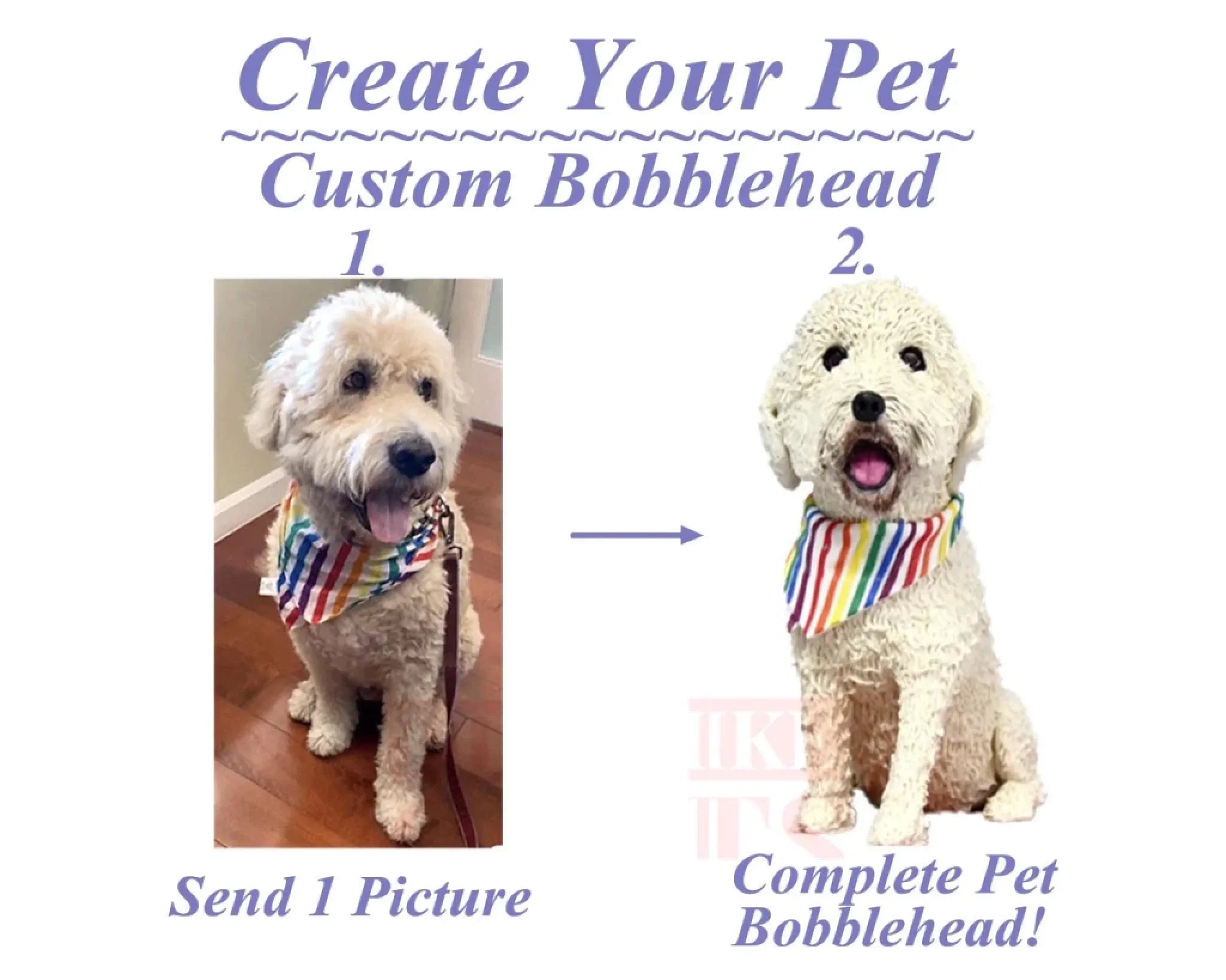 💖 Customized Clay Figurines Based On Your Pet'S Photo - Customize A One-Of-A-Kind Keepsake For Your Own Pet!