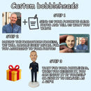 Custom Military Bobblehead With Engraved Text - Army Soldier in Uniform - Joliny