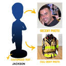 Engraved customized a fireman bobblehead - Gifts for a fireman - Joliny