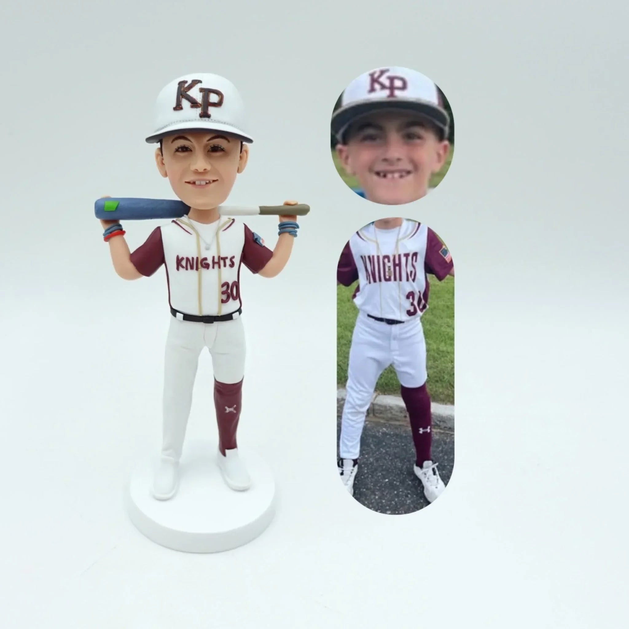 Engraved Customized Baseball Player Figurine - Gift Ideas for Baseball Player Lovers