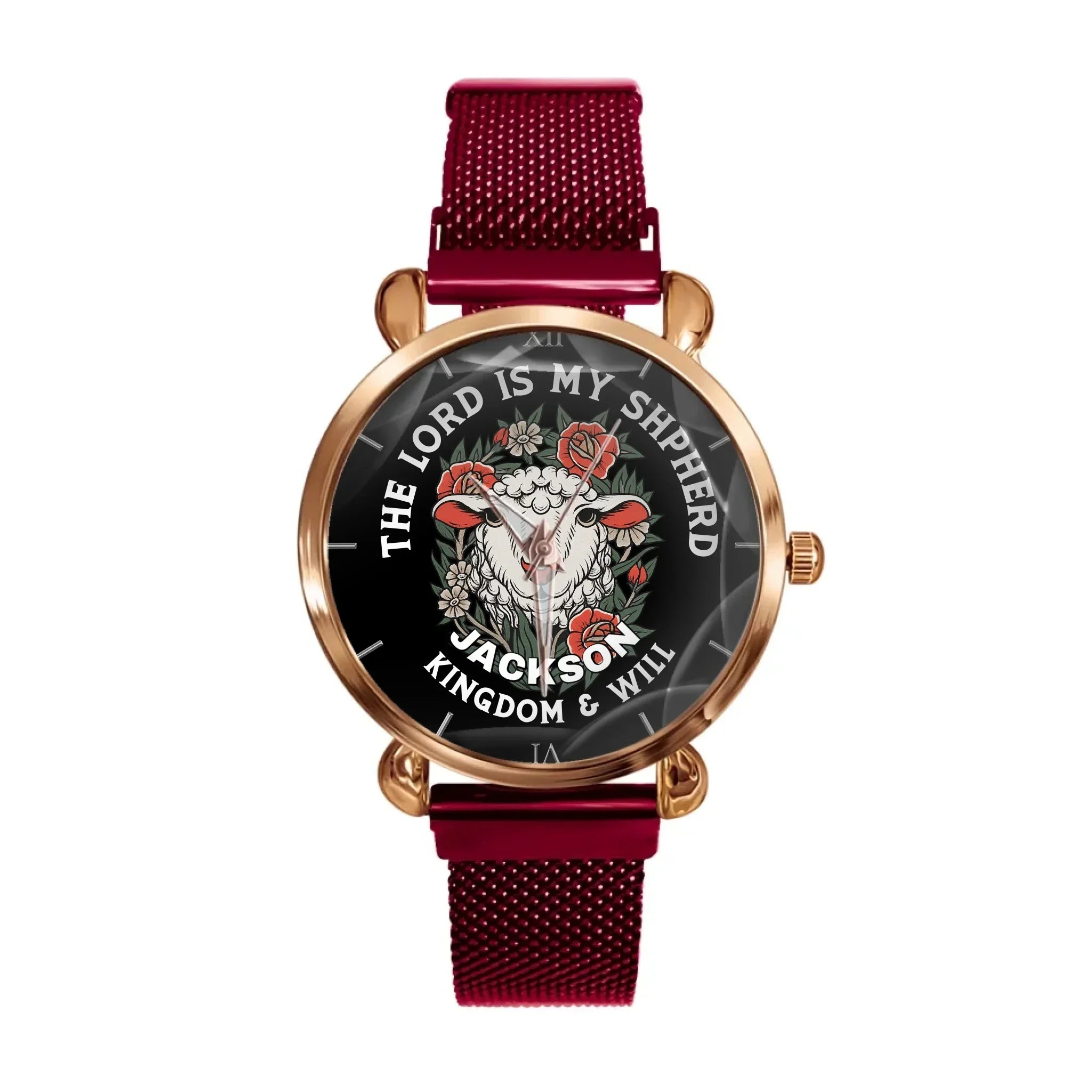The Lord is My Shpherd - Personalized Watch - Joliny