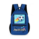 Retro Game Console Custom Backpack - Game Theme - Personalized Name - Joliny
