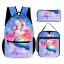 🧜‍♀️ Personalized Mermaid Backpack Set for Girls，Kids/Toddlers Bookbag for Kindergarten & Elementary - Joliny
