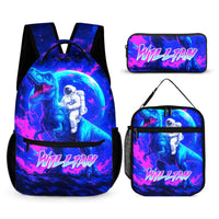 Lunar Dinosaur Name Custom Personalized Backpack - Personalized School Season Gifts for Kids - Joliny