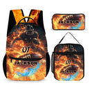 Cool Personalized Name Custom Flaming Balls Order - Opening Season Gift for Kids - Joliny