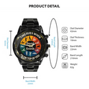 Time Flies When I’m On Top Of You - Personalized Couple Hand Watch - Joliny