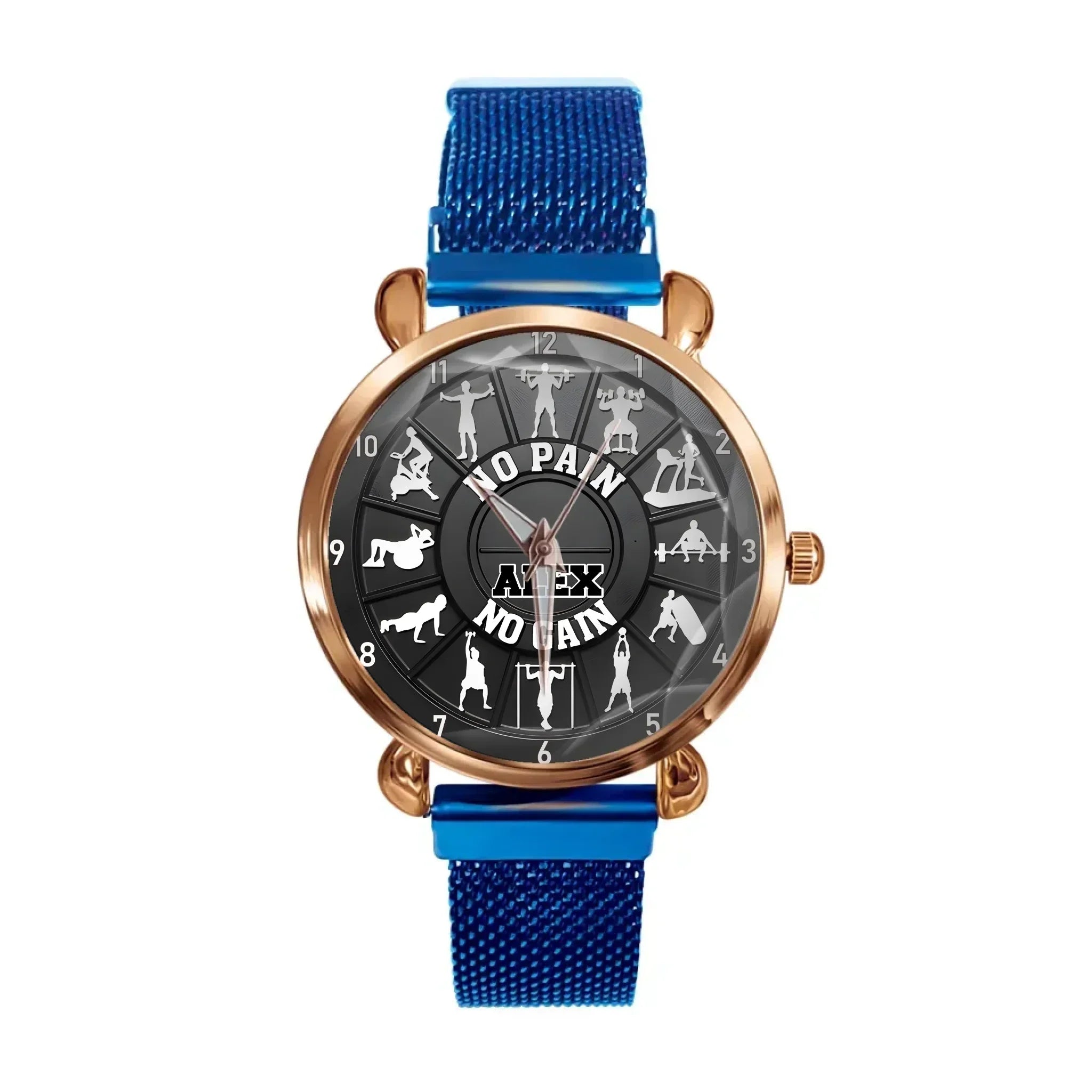 No Pain No Gain - Personalized Fitness Watch - Joliny