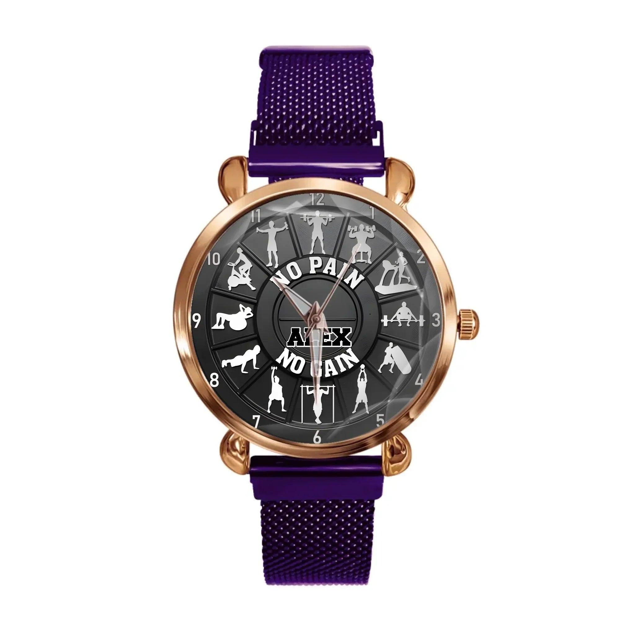 No Pain No Gain - Personalized Fitness Watch - Joliny