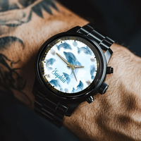 Glassy Animal Themed Custom Watch - Personalized Name - Joliny