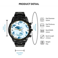 Glassy Animal Themed Custom Watch - Personalized Name - Joliny