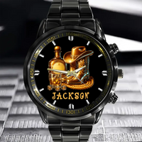 Cowboy Boots Hat | Whisky Watch- Personalized Name - Joliny