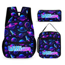 Customized Backpack for Cosmic Planets - Personalized Name - School Season Gift - Joliny