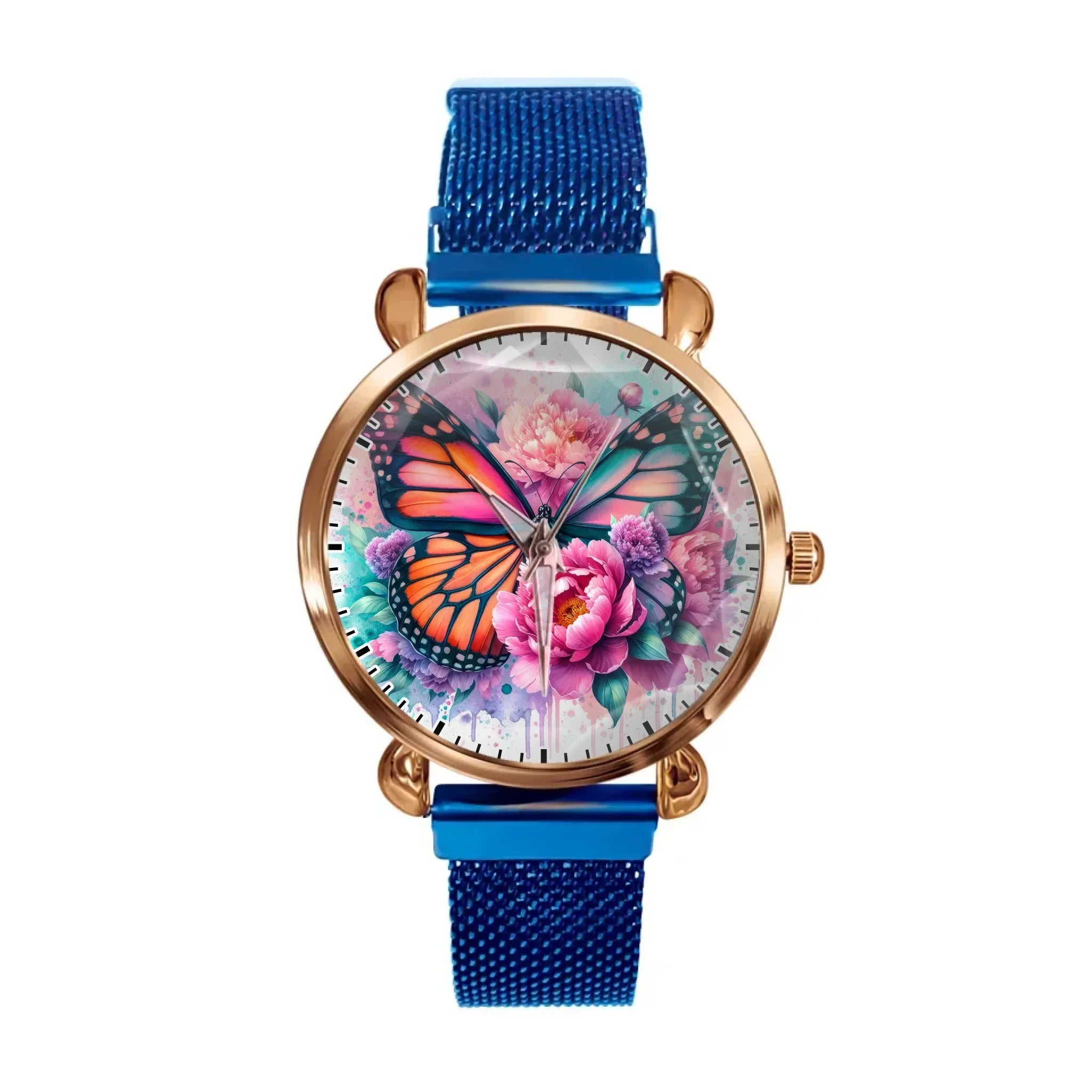 Floral Butterfly - Personalized Watch - Joliny