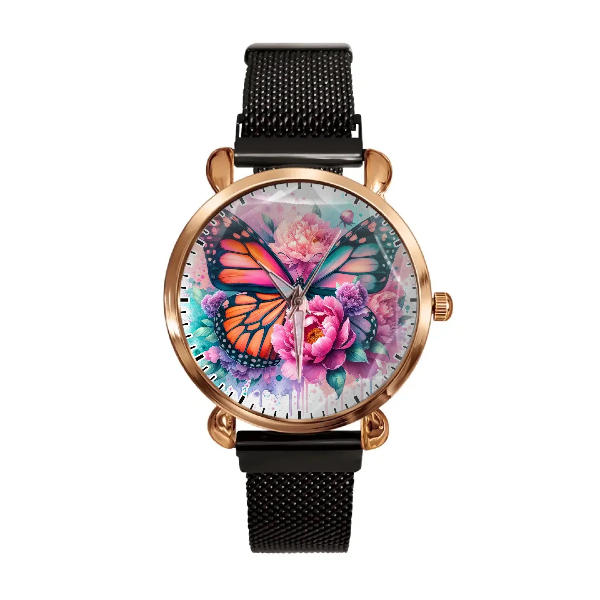 Floral Butterfly - Personalized Watch - Joliny