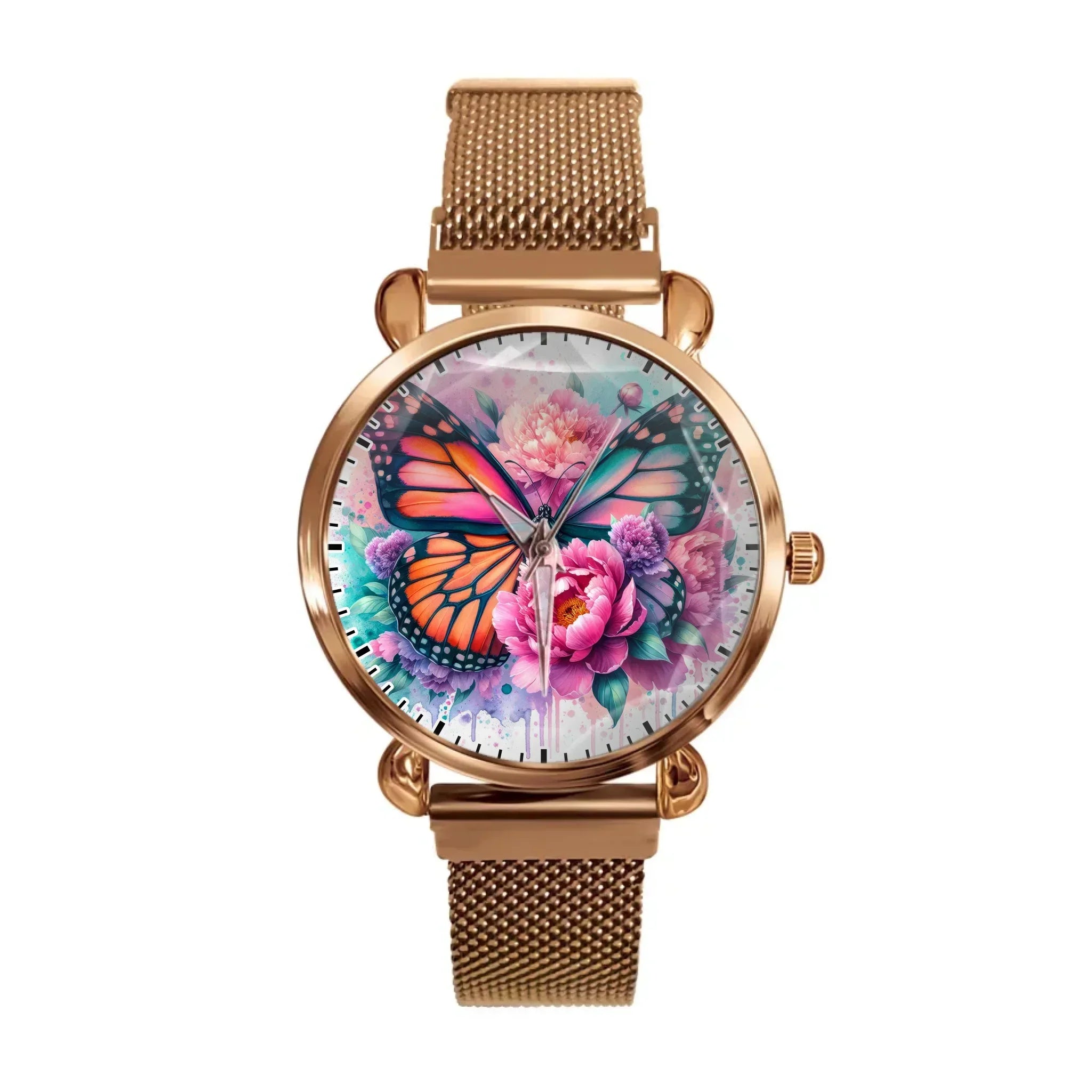 Floral Butterfly - Personalized Watch - Joliny