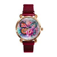 Floral Butterfly - Personalized Watch - Joliny